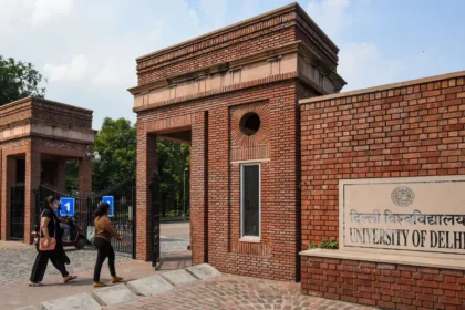 Rahul Gandhi DU Campus Visit