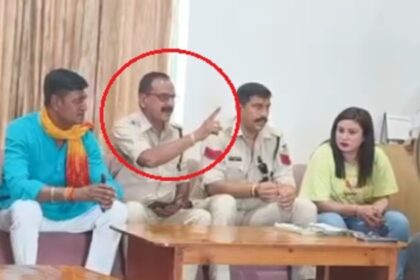 Madhya Pradesh police SI viral video
