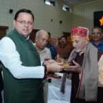 Uttarakhand CM Dhami honor fund for democracy warriors