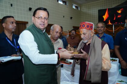 Uttarakhand CM Dhami honor fund for democracy warriors
