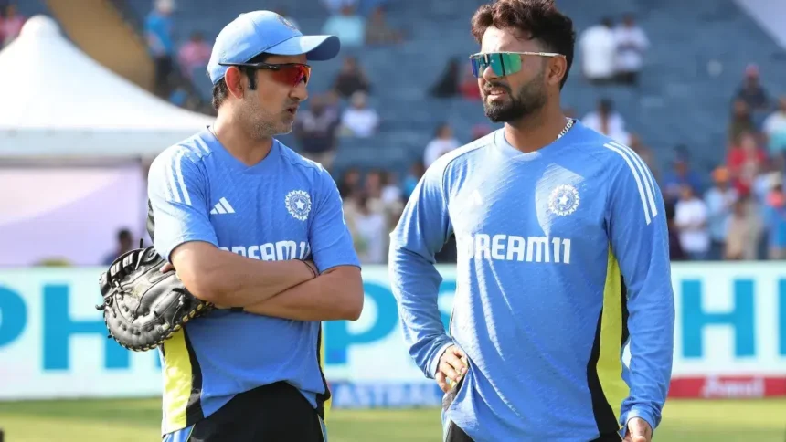 Rishabh Pant vs Gautam Gambhir